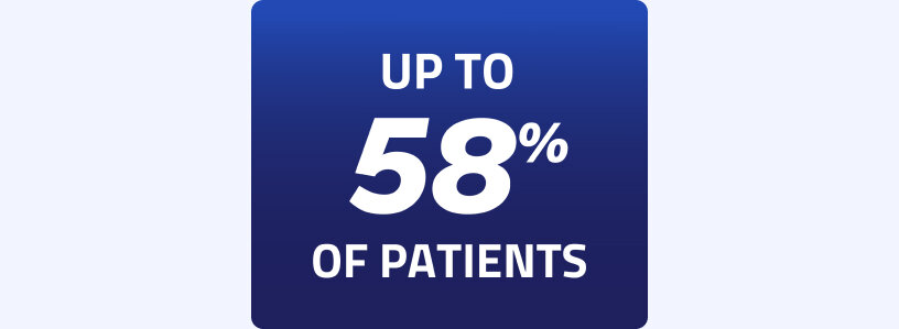 After a PSMA-PET scan, up to 58% of patients were upstaged from M0 to M1